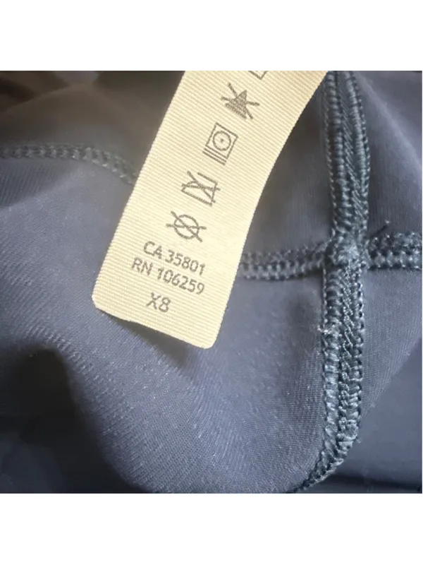 Lululemon Stretch Mid-Rise Cropped Pant 23" True Navy Blue Drawstring Trousers 4 - Image 6
