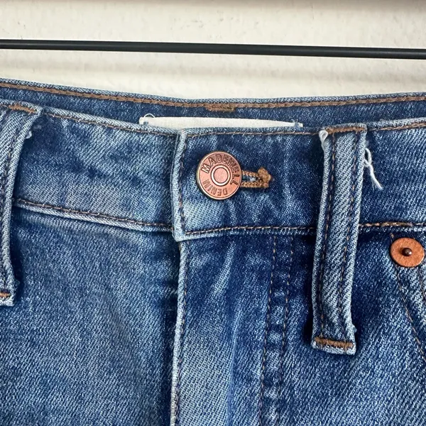Madewell High Rise Denim Mid Rise Shorts - Image 2