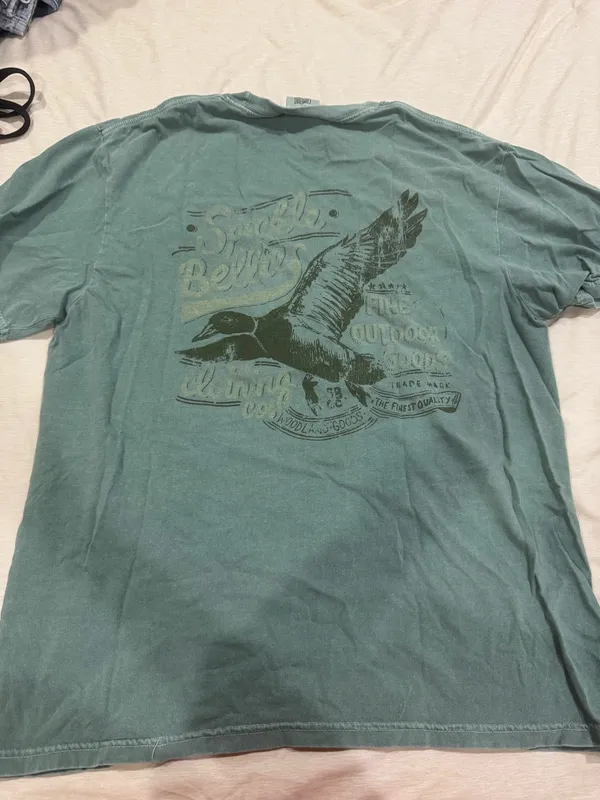 Speckle Bellies T shirt Green Size L - Image 2