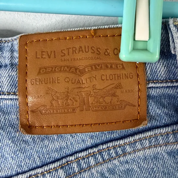 Levi's Light Blue Straight Leg Women's Jeans - Image 6