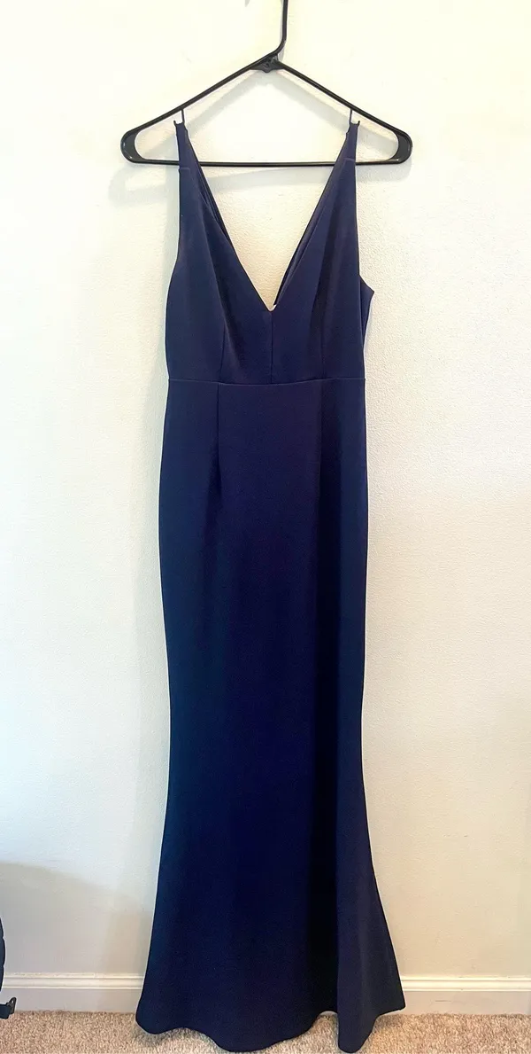 Lulus Navy Blue Sleeveless Maxi Dress - Image 4