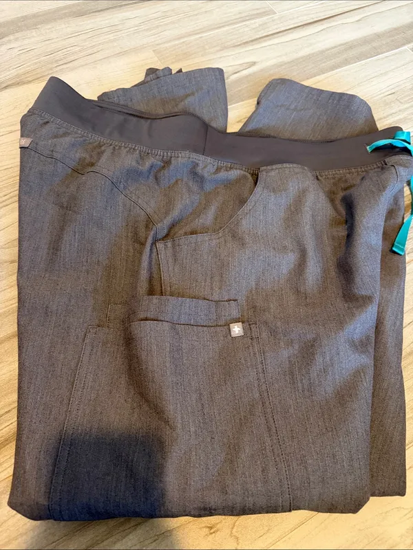 Figs Kade Scrubs Pants Grey XL - Image 9