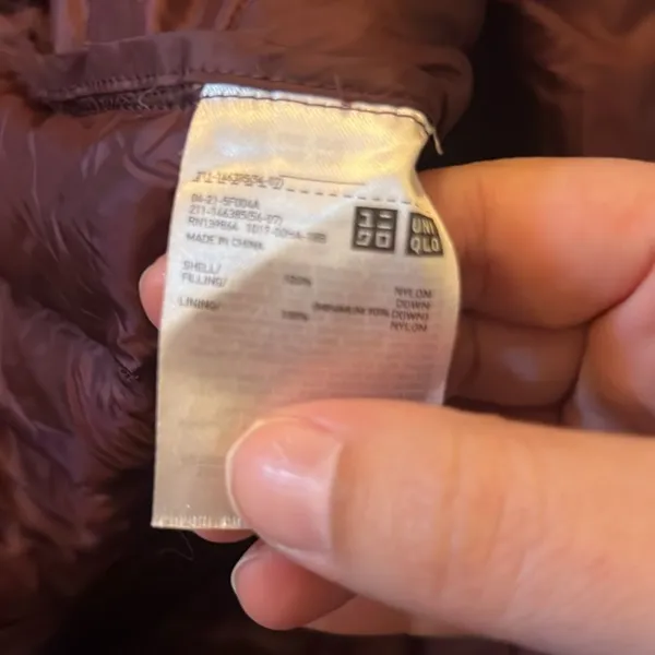 UniQlo Burgundy‎ Vest Size Small - Image 6