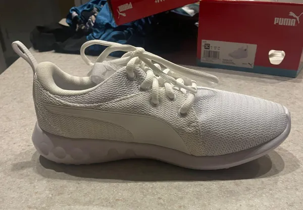 Puma White Cheer Shoes - Image 3