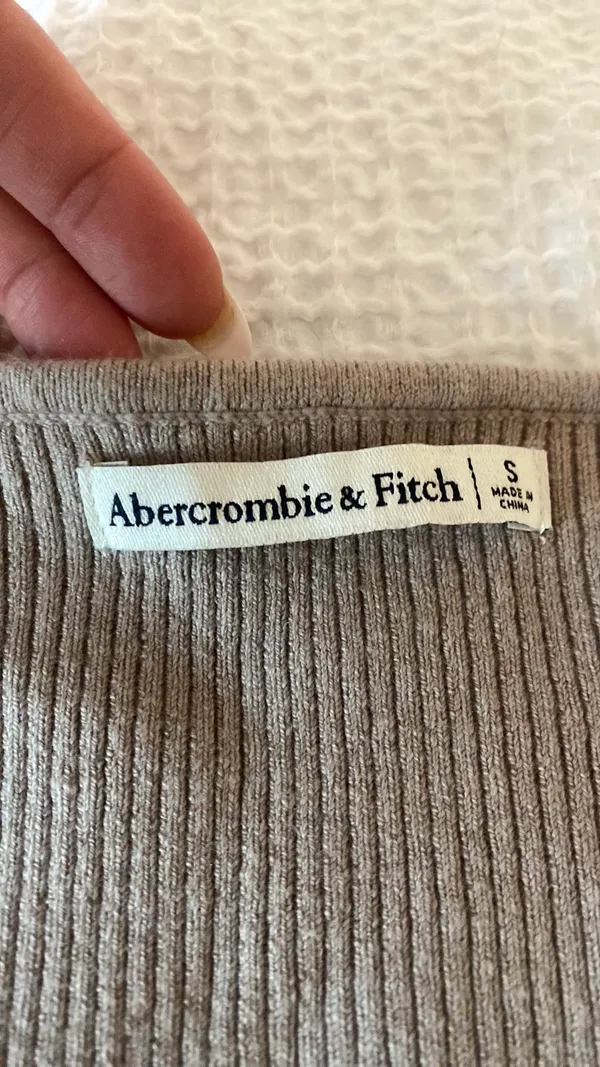 Abercrombie Corset Crop Sweater - Image 2