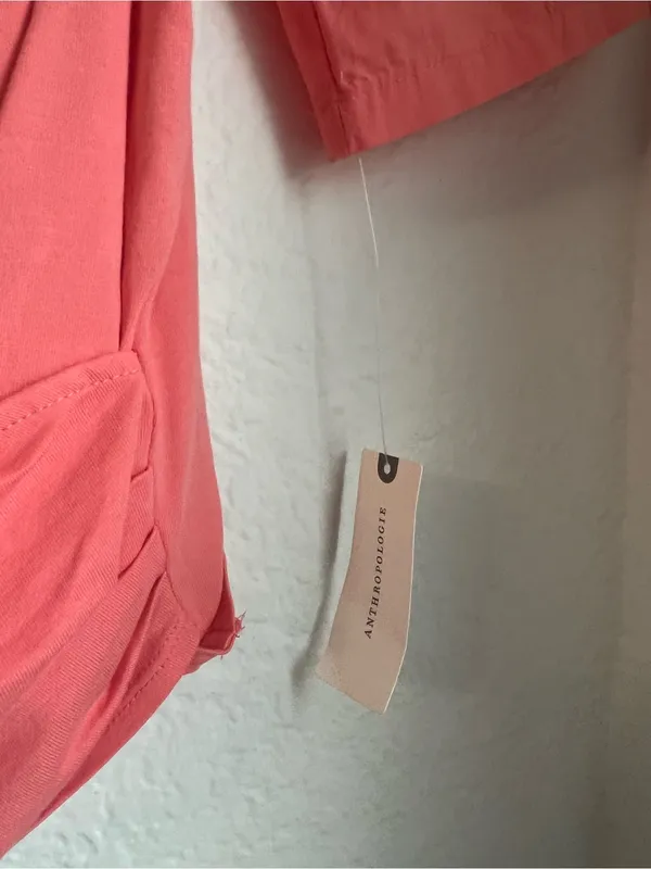 Anthropologie Puff-Sleeve Wrap Top - Image 7