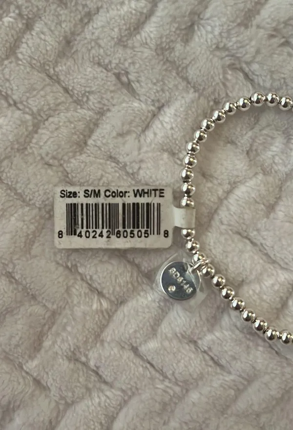 Little Words Project Silver Bracelet - Image 3