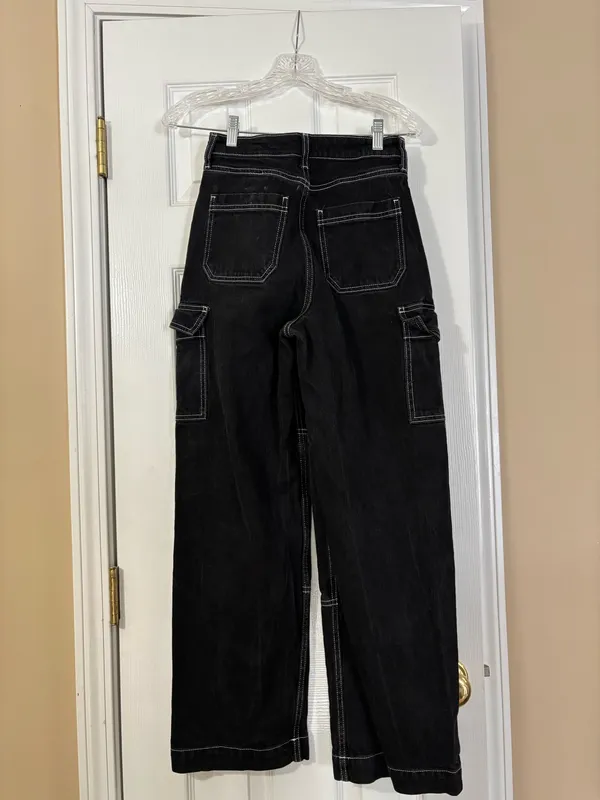 Wild Fable Cargo Pants Black - Image 6