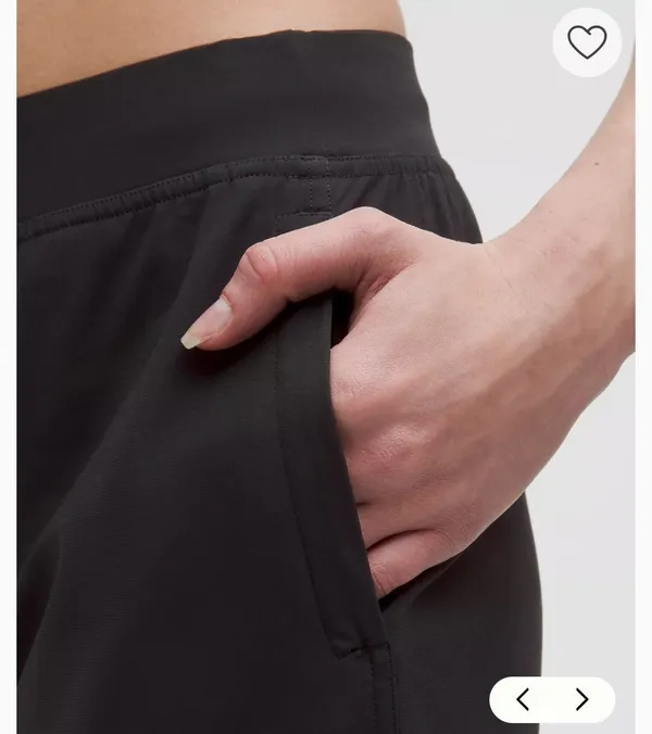 NWOT Lululemon Adapted State High-Rise Jogger Short 28” Sz 6 - Image 3