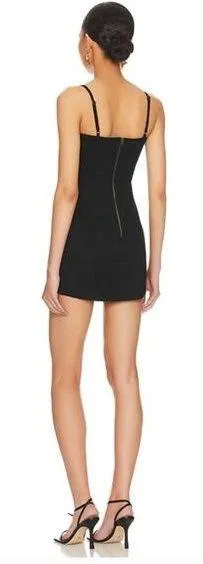 Superdown Renetta Mini Dress in Black Small - Image 2