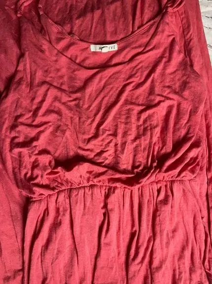 Active maxi spaghetti stap dress Pink Size M - Image 2