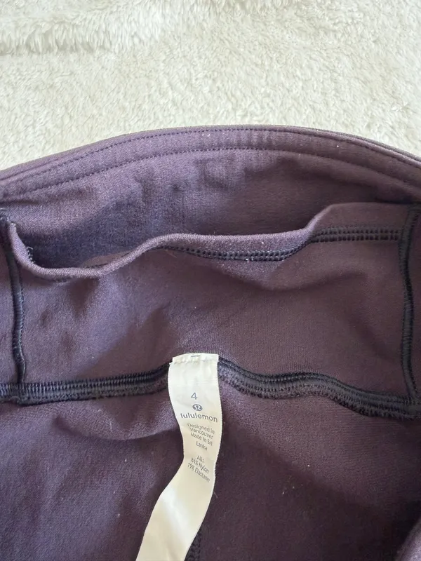 Lululemon Women Sz 4 Reveal Tight Precision 25” Bosenberry - Image 7