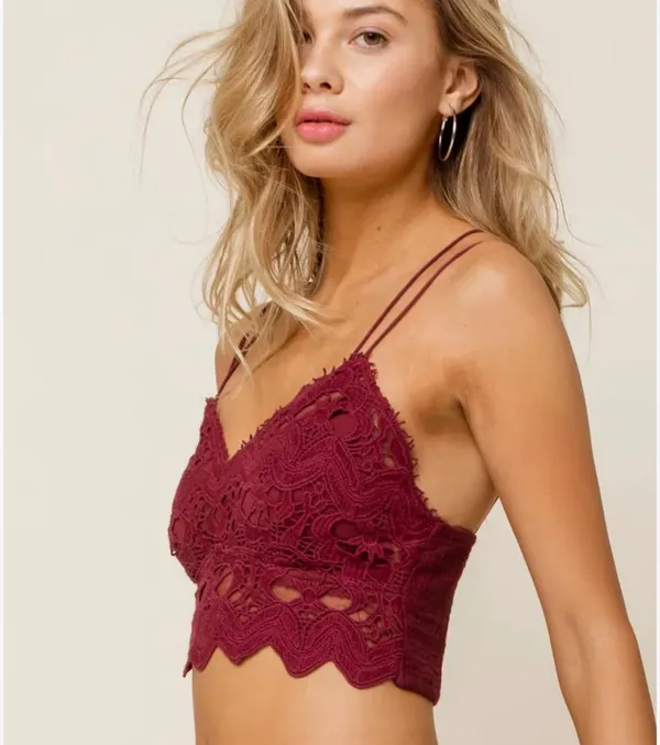 Free People Lace Bralette - Image 2