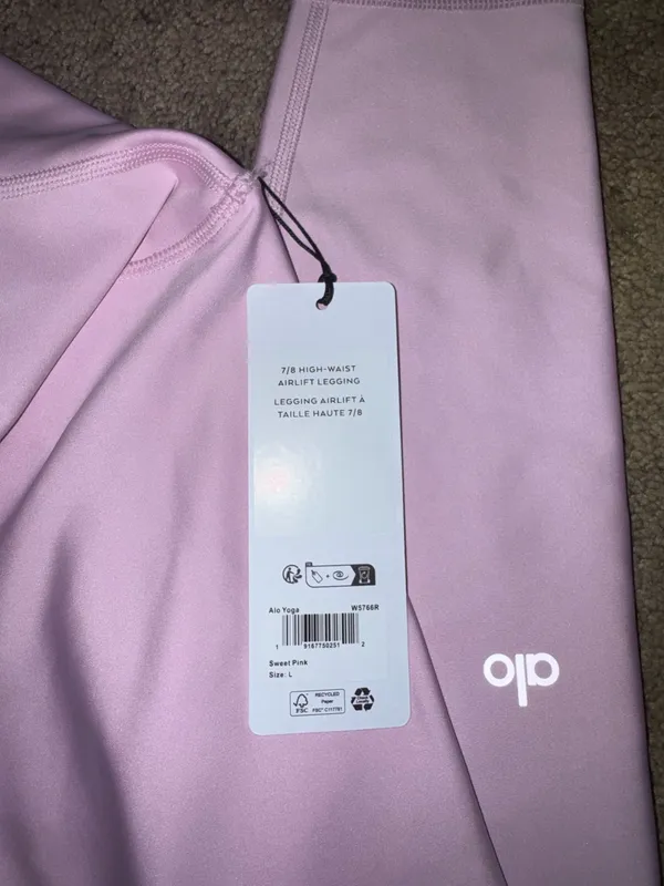 Alo Yoga Leggings High-Waisted Airlift - Image 3