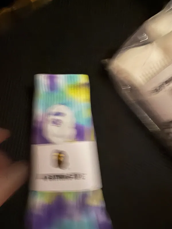 3 Pairs Bape Socks White - Image 3