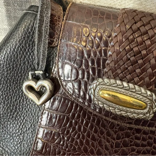 Brighton Brown And Black Shoulder Bag‎ - Image 3