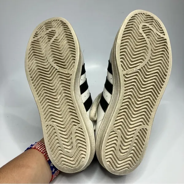 Adidas‎ Superstar sneakers size 7.5 - Image 6
