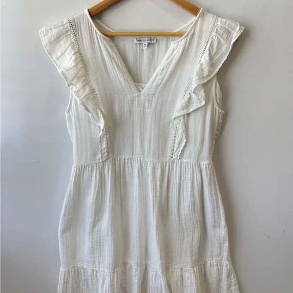 SPIRIT OF GRACE x NORDSTROM‎ Ruffled Midi Sundress Size Medium - Image 5
