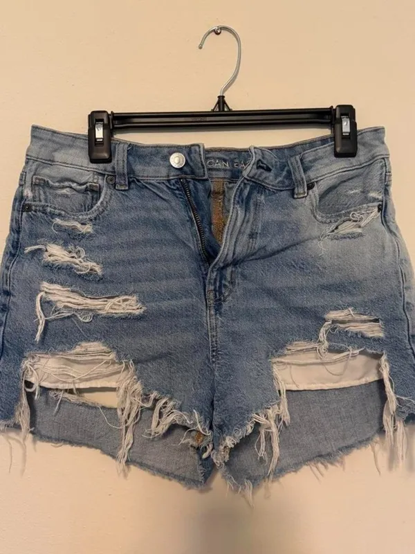 American Eagle Mom Short Denim Shorts - Image 2