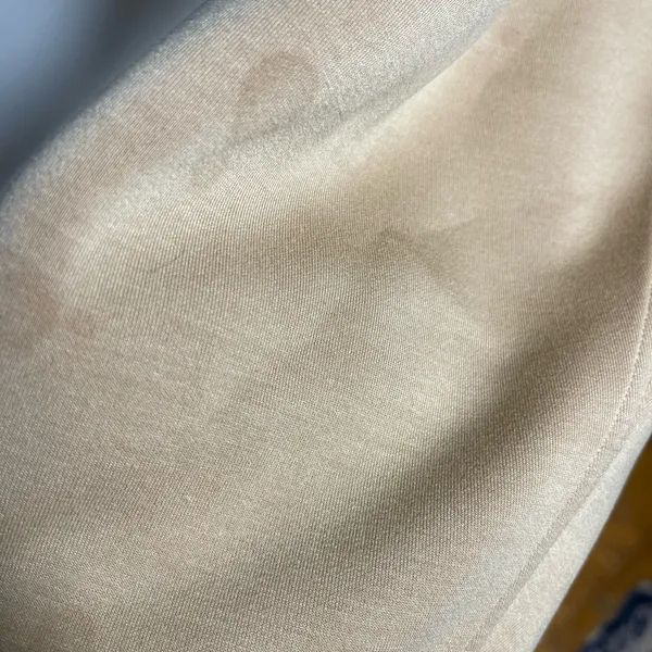 LULULEMON Gathered Waist Crew Pullover Pecan Tan Size 8 - Image 6