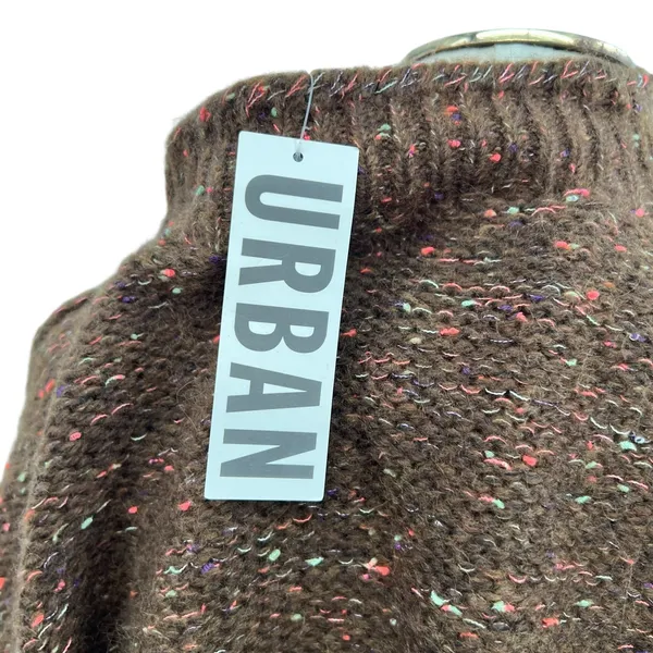 Urban Outfitters Kimchi‎ Blue Elise Confetti Knit Mockneck Pullover Sweater XL - Image 13