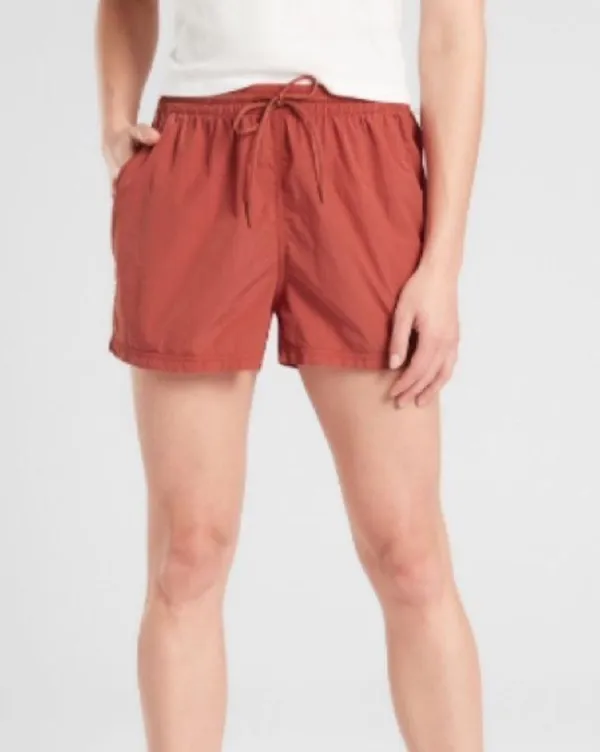 Athleta expedition shorts orangish red size 6 outdoor shorts summer shorts bike‍ - Image 10
