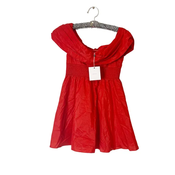 NWT L’Academie off the shoulder mini‎ dress - Image 8