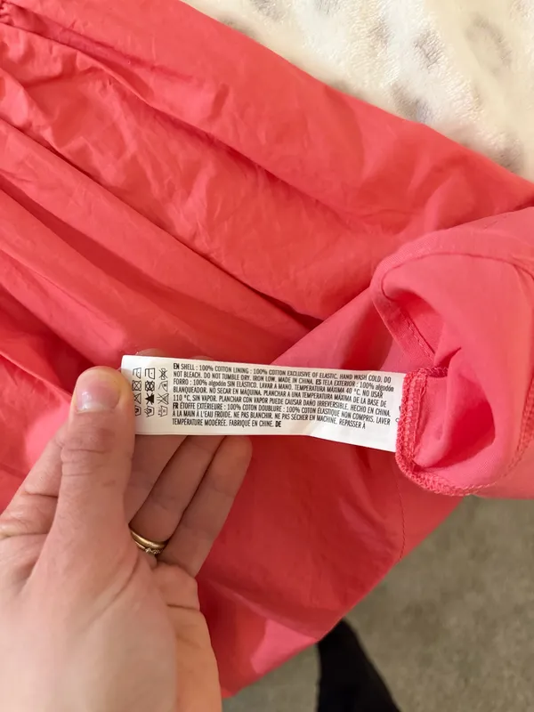 English Factory Pink Puff Sleeve Dress - Image 3