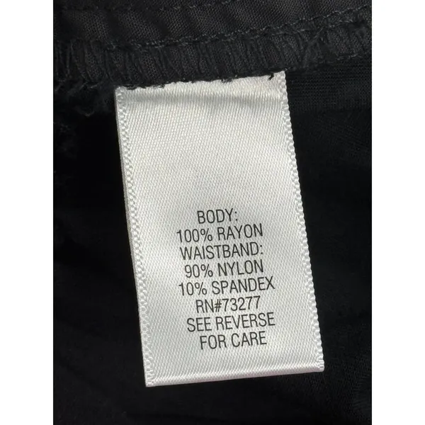 A:Glow Maternity Black Full‎ Coverage Belly Band Shorts XXL-MAT WM81X005RS1 - Image 12