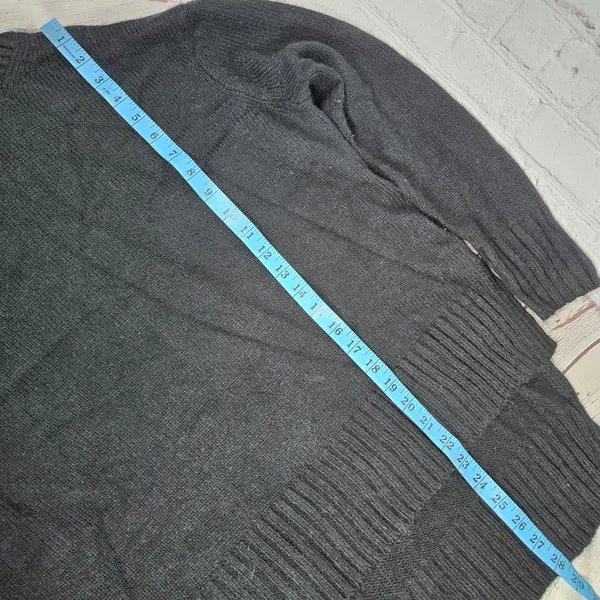 Joe Fresh Women's Small S P Black Acrylic‎ Turtleneck Sweater Long Sleeve - Image 6