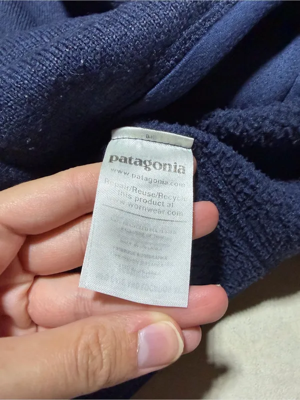 Patagonia Navy Blue better sweater Full-Zip Jacket large LOGO - Image 4