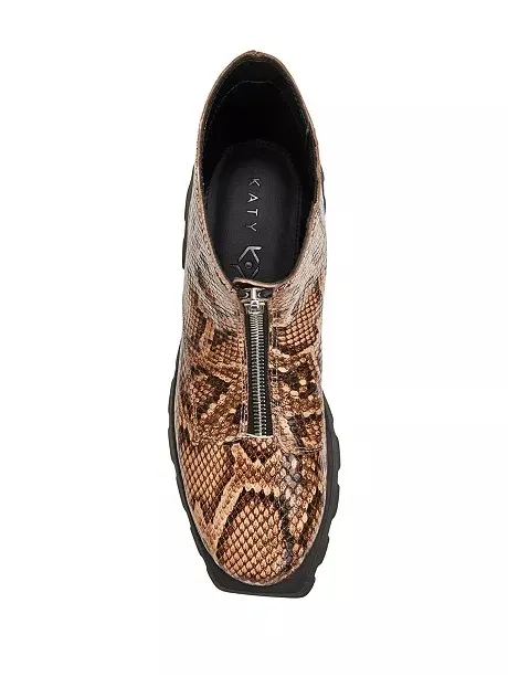Katy‎ Perry Women's Darling Combat Boots Brown Size 10 - Image 4