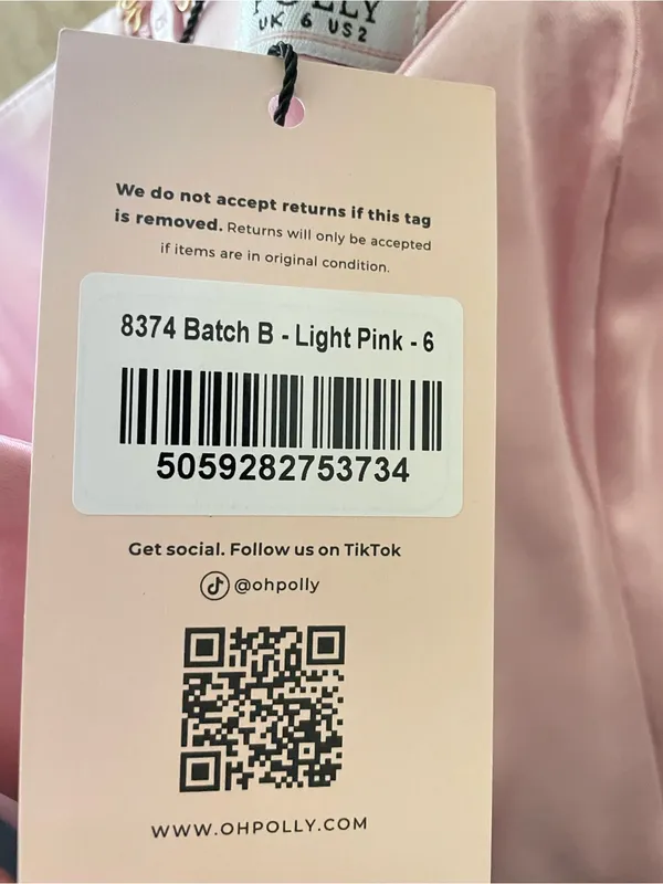 Oh Polly Inanna Sweetheart-Neck A-Line Mini Dress in Light Pink Size US 2 New - Image 5