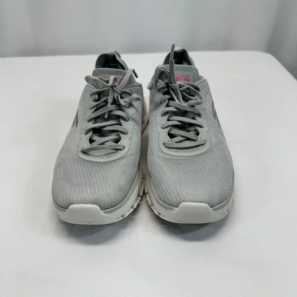 Skechers Womens Glide Step Skylar Running Shoes Sneakers Womens 10 Gray Comfort - Image 6