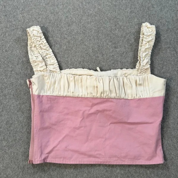 Peppermayo Ryder Bustier Top Cropped Pink Women's 4 - Image 8