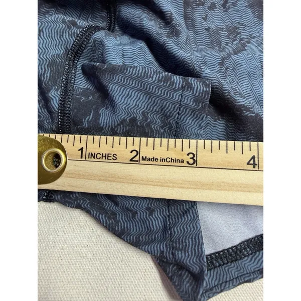Vuori Omni Performance Lined Short 2.5" Running Black Blue Women's Medium Gym - Image 2