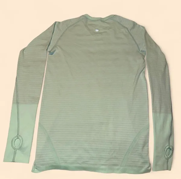 Mint Green Long Sleeve Swiftly Lululemon - Image 2
