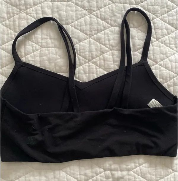 All in Motion Sports Bra Black Medium - Image 2