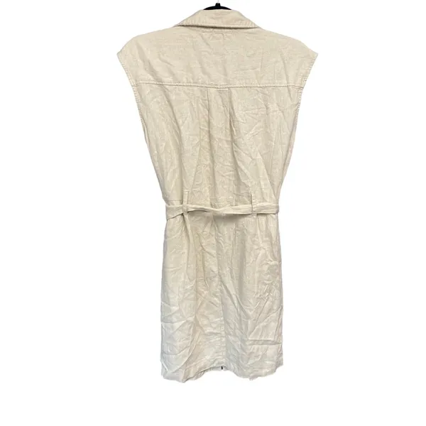 Ellen tracy LINEN BLEND SHIRT DRESS NWT small (b46 ) - Image 9