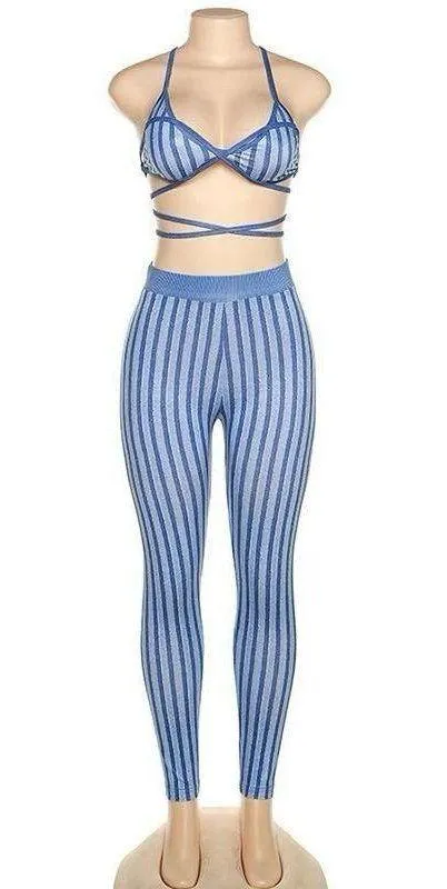 Women’s 2 Piece Bodycon Tracksuit Outfit Size Medium - Image 4