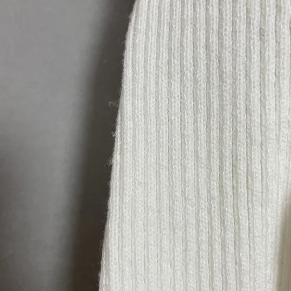 French Connection Turtleneck Sweater Ribbed Knit Women‎ XS Cream White Simple - Image 10