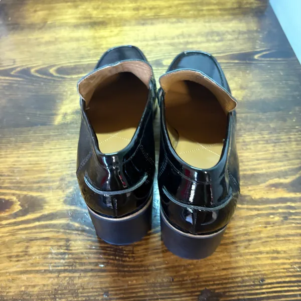 NYDJ Black Heeled‎ Loafers Size 10 - Image 6
