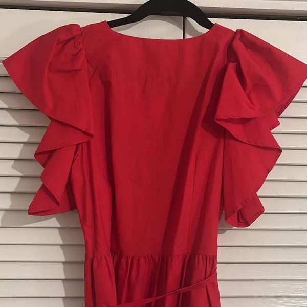 Flutter Short Sleeve Midi Dress A New Day - Image 5