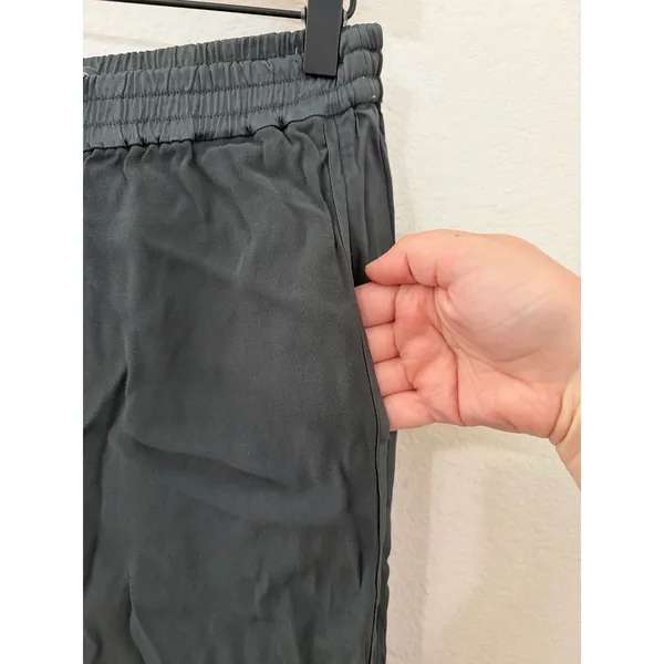 Vince Women’s Size XS Joggers Charcoal Gray Causal Utility Trousers Stretch - Image 5