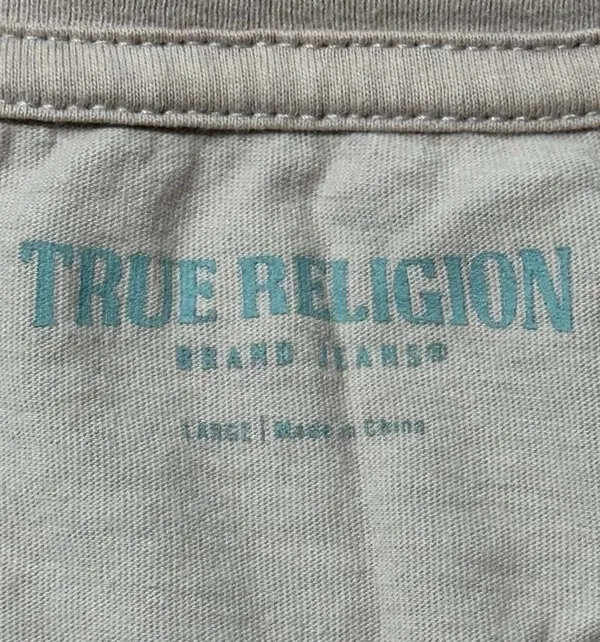 True Religion Big Buddha Guitar Long Sleeve Shirt - Image 7