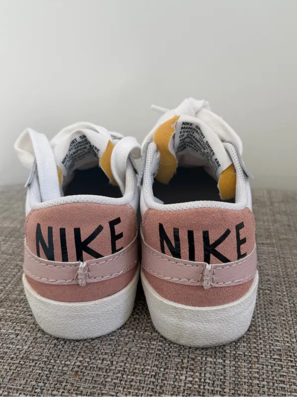 Nike Women's Blazer Low '77 Jumbo "White Pink Oxford" - Image 7