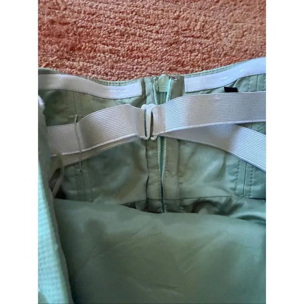 Tibi Simona Mint Green Strapless Structured Dress Size 4 - Image 10