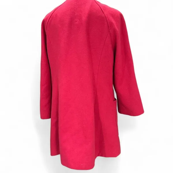 Old Navy Red Wool Blend  Coat - Image 3