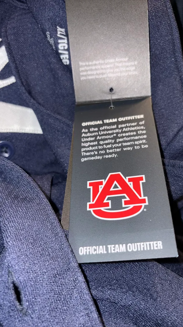 Auburn University Under Armour Baseball Jersey - Image 7