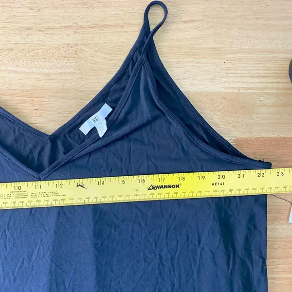 Bp NWT Black Flowy Plus Size Cami Camisole Top Size 1X - Image 6